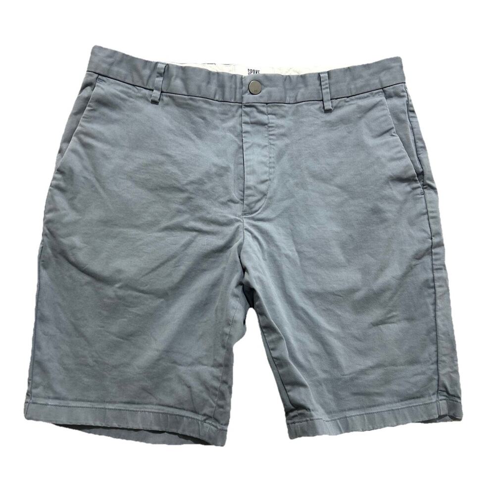 Spoke Men’s 33 BUILD B Casual Regular Fit Shorts Gray￼